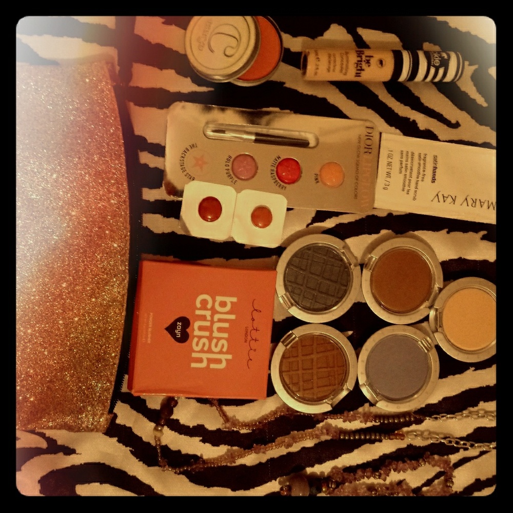 Makeup bag Filled With makeup and more